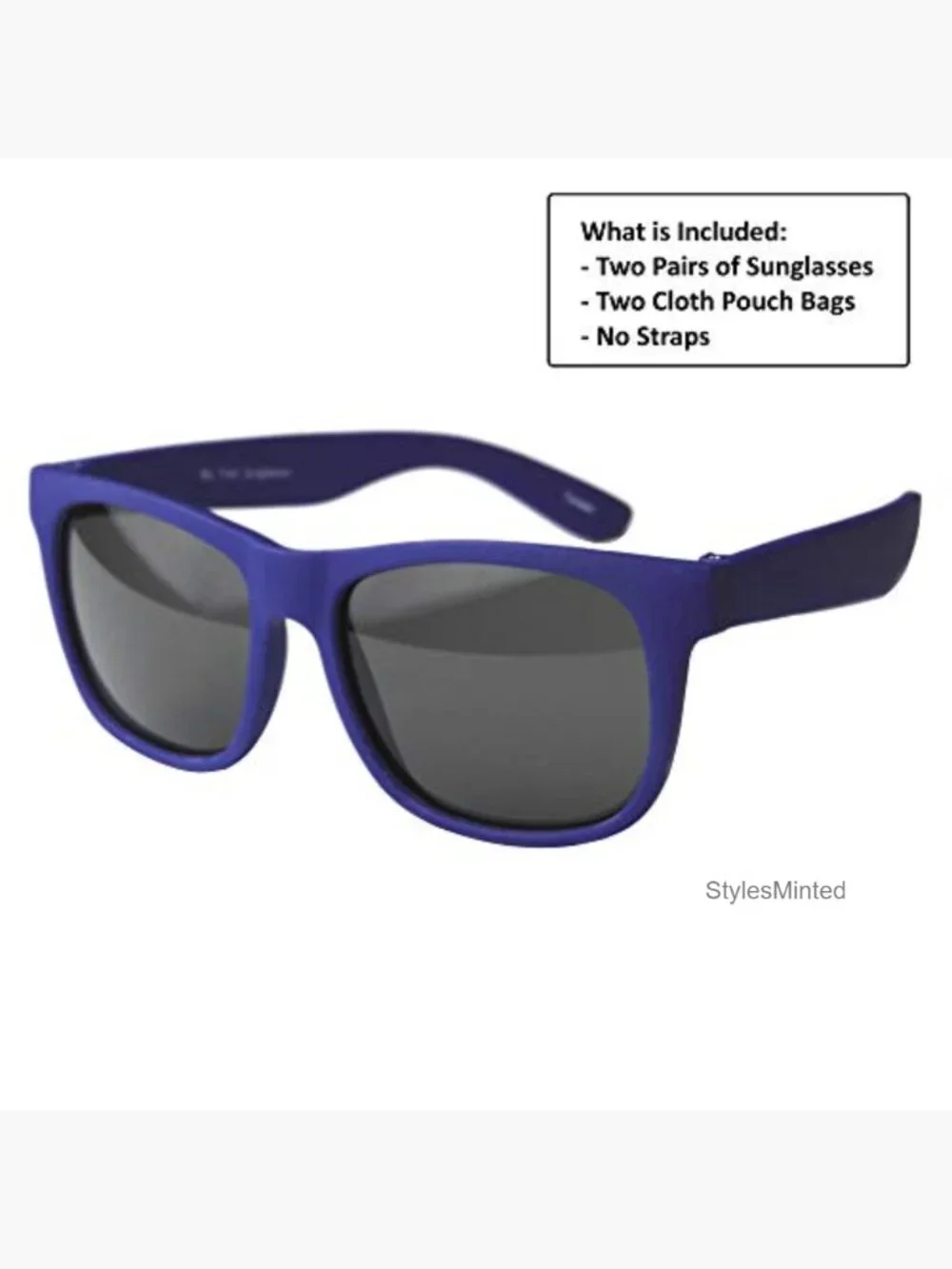 Vintage 2-Pack Toddlers Sunglasses UV Protection Ages 2-4